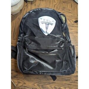 Tesla Shiny School Backpack Nylon Backpack Women Men Hiking Backpack